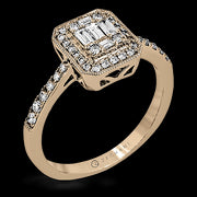 ZR1234 Right Hand Ring in 14k Gold with Diamonds