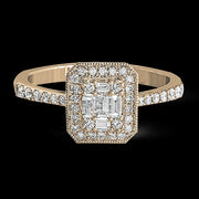 ZR1234 Right Hand Ring in 14k Gold with Diamonds