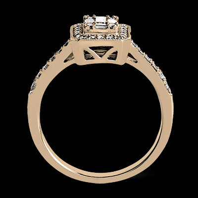 ZR1234 Right Hand Ring in 14k Gold with Diamonds