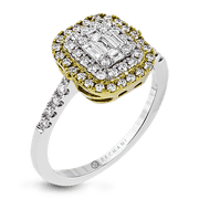 ZR1235 Right Hand Ring in 14k Gold with Diamonds