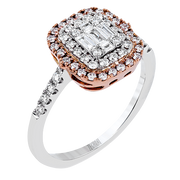 ZR1235 Right Hand Ring in 14k Gold with Diamonds