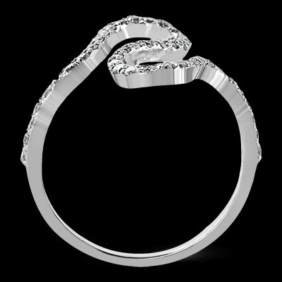 ZR1259 Right Hand Ring in 14k Gold with Diamonds