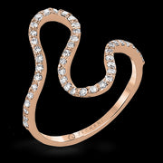 ZR1259 Right Hand Ring in 14k Gold with Diamonds