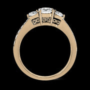 ZR126 Engagement Ring in 14k Gold with Diamonds