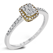 ZR1271 Right Hand Ring in 14k Gold with Diamonds