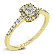 ZR1271 Right Hand Ring in 14k Gold with Diamonds