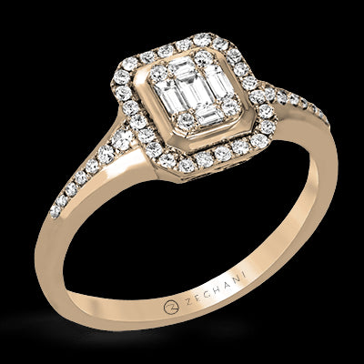 ZR1276 Right Hand Ring in 14k Gold with Diamonds