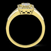 ZR1276 Right Hand Ring in 14k Gold with Diamonds