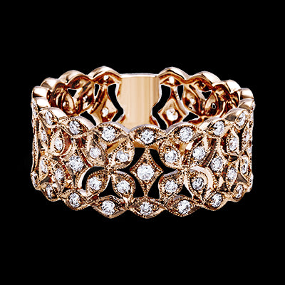 ZR1294 Right Hand Ring in 14k Gold with Diamonds