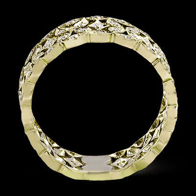 ZR1294 Right Hand Ring in 14k Gold with Diamonds