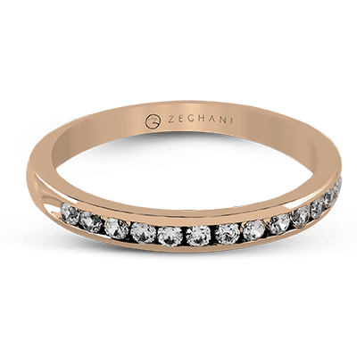 ZR12 Anniversary Ring in 14k Gold with Diamonds