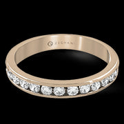 ZR13 Anniversary Ring in 14k Gold with Diamonds