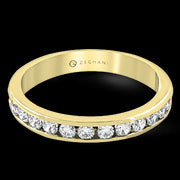 ZR13 Anniversary Ring in 14k Gold with Diamonds