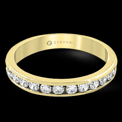 ZR13 Anniversary Ring in 14k Gold with Diamonds