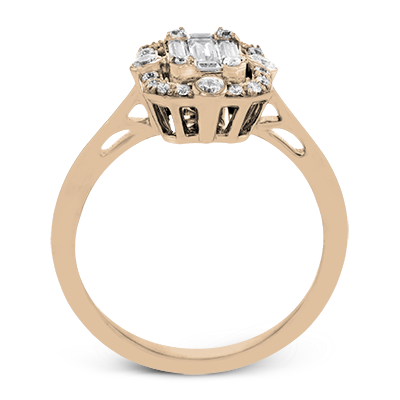 ZR1318 Right Hand Ring in 14k Gold with Diamonds