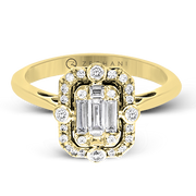 ZR1318 Right Hand Ring in 14k Gold with Diamonds