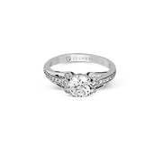 ZR1336 Wedding Set in 14k Gold with Diamonds