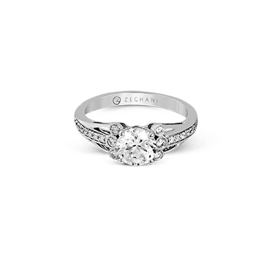 ZR1336 Wedding Set in 14k Gold with Diamonds