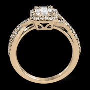 ZR1347 Right Hand Ring in 14k Gold with Diamonds