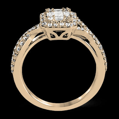 ZR1347 Right Hand Ring in 14k Gold with Diamonds