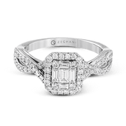 ZR1347 Right Hand Ring in 14k Gold with Diamonds