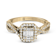 ZR1347 Right Hand Ring in 14k Gold with Diamonds