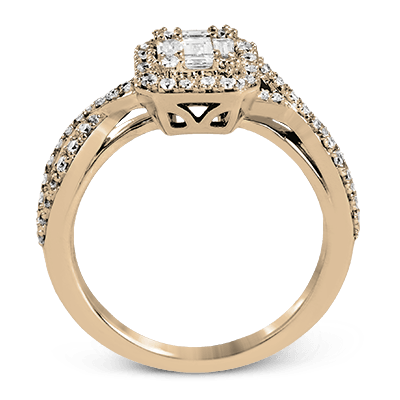 ZR1347 Right Hand Ring in 14k Gold with Diamonds