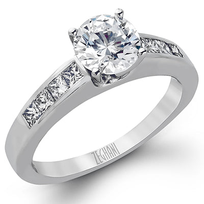 ZR135 Wedding Set in 14k Gold