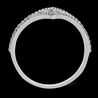 ZR1357 Right Hand Ring in 14k Gold with Diamonds