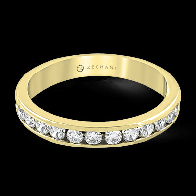 ZR14 Anniversary Ring in 14k Gold with Diamonds