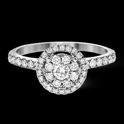 ZR1408 Right Hand Ring in 14k Gold with Diamonds