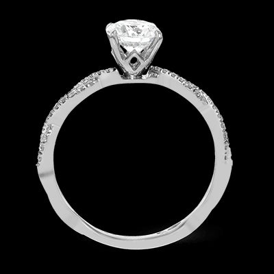 ZR1449 Wedding Set in 14k Gold with Diamonds