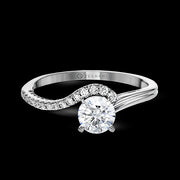 ZR1462 Wedding Set in 14k Gold with Diamonds