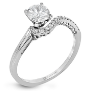ZR1462 Wedding Set in 14k Gold with Diamonds