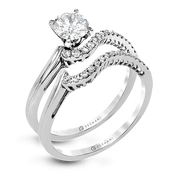 ZR1462 Wedding Set in 14k Gold with Diamonds