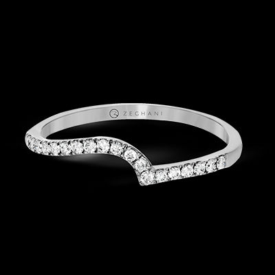 ZR1463 Wedding Set in 14k Gold with Diamonds