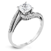 ZR1463 Wedding Set in 14k Gold with Diamonds