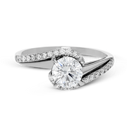 ZR1463 Wedding Set in 14k Gold with Diamonds