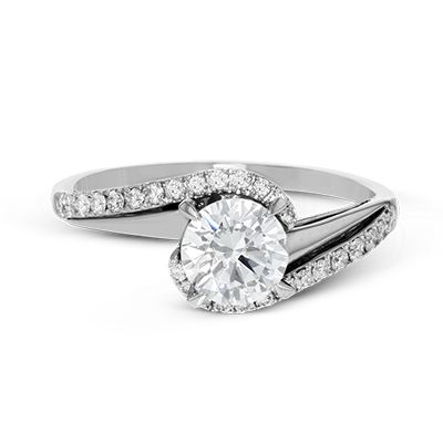 ZR1463 Wedding Set in 14k Gold with Diamonds