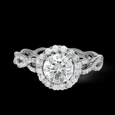 ZR1466 Wedding Set in 14k Gold with Diamonds