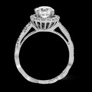 ZR1466 Wedding Set in 14k Gold with Diamonds