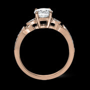 ZR1472 Engagement Ring in 14k Gold with Diamonds