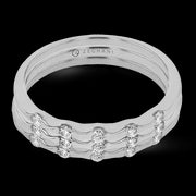 ZR1477 Right Hand Ring in 14k Gold with Diamonds