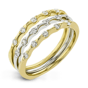 ZR1477 Right Hand Ring in 14k Gold with Diamonds