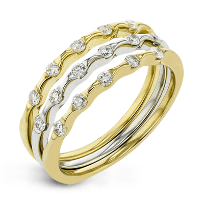 ZR1477 Right Hand Ring in 14k Gold with Diamonds