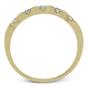 ZR1477 Right Hand Ring in 14k Gold with Diamonds