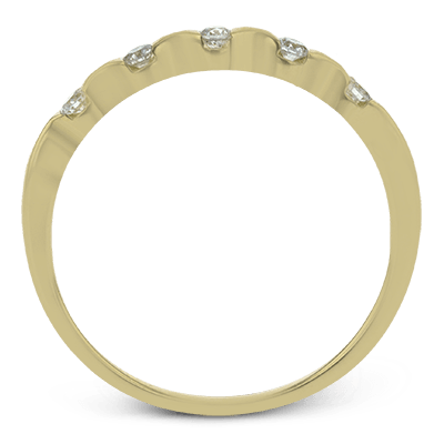 ZR1477 Right Hand Ring in 14k Gold with Diamonds