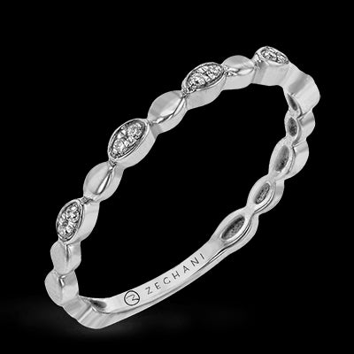 ZR1481 Right Hand Ring in 14k Gold with Diamonds