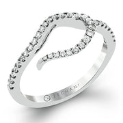 ZR1497 Wedding Set in 14k Gold with Diamonds