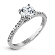 ZR1517 Wedding Set in 14k Gold with Diamonds